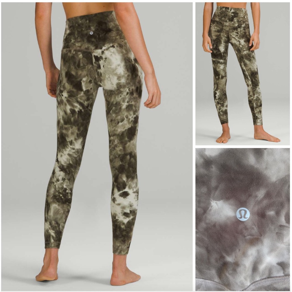 LULULEMON‎ Align High Rise Tie Dye Leggings Workout Athleisure Yoga Gym Size 6